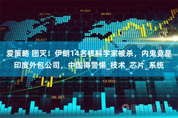 爱策略 团灭！伊朗14名核科学家被杀，内鬼竟是印度外包公司，中国得警惕_技术_芯片_系统